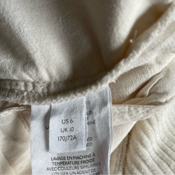 New! Free People High Rise Cord Pants nwot 30519 - Picture 8 of 10